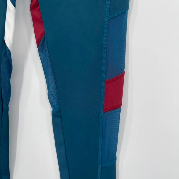 NWT - FILA Women's Hikari High Rise Leggings in Turquoise - Size Small - Picture 15 of 16
